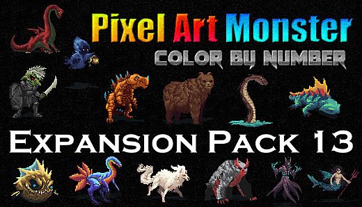 Pixel Art Monster - Expansion Pack 13