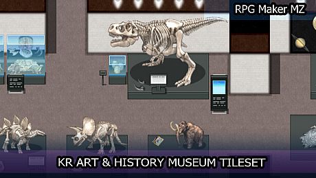 RPG Maker MZ - KR Art and History Museum Tileset DLC