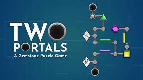 Two Portals - A Gemstone Puzzle Game Game