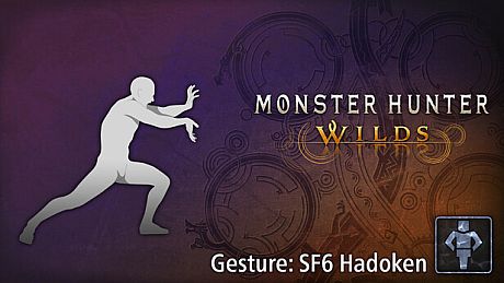 Monster Hunter Wilds - Gesture: SF6 Hadoken DLC