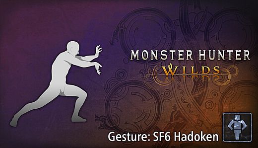 Monster Hunter Wilds - Gesture: SF6 Hadoken