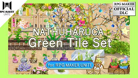 NATHUHARUCA Green Tilesets for RPG MAKER UNITE DLC