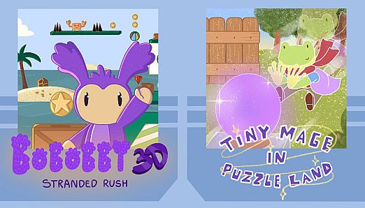 Bobobby 3D: Stranded Rush / Tiny Mage in Puzzle Land (Bundle)