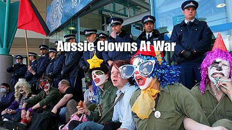 Aussie Clowns At War Game