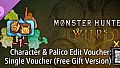 Monster Hunter Wilds - Character & Palico Edit Voucher: Single Voucher (Free Gift Version)