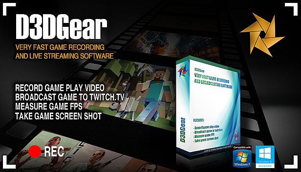Buy D3DGear - Game Recording and Streaming Software