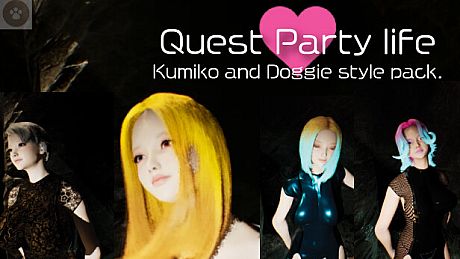 Quest Party Life - Kumiko and Doggie style pack. DLC