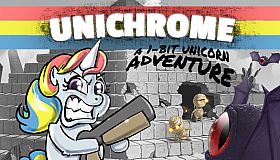 Unichrome: A 1-Bit Unicorn Adventure