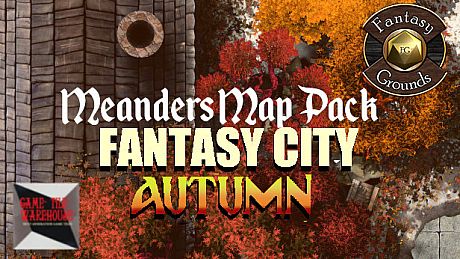 Fantasy Grounds - Meander Map Pack: Autumn City (Map Pack) DLC