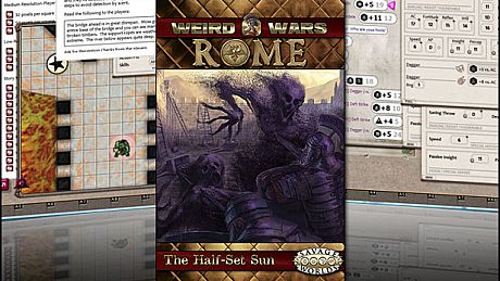 Fantasy Grounds - Weird Wars Rome: Half-Set Sun (Savage Worlds) DLC