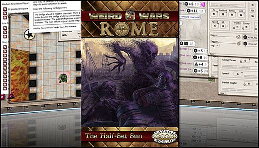 Fantasy Grounds - Weird Wars Rome: Half-Set Sun (Savage Worlds)