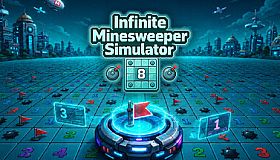 Infinite Minesweeper Simulator