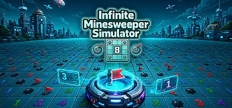 Infinite Minesweeper Simulator Game