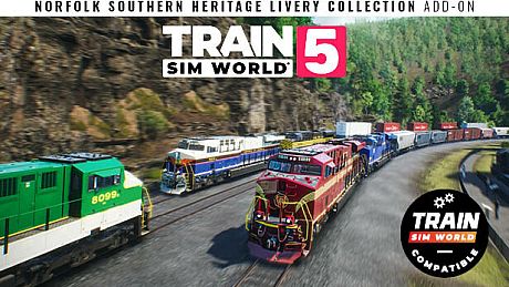 Train Sim World 5: Norfolk Southern Heritage Livery Collection Add-On DLC