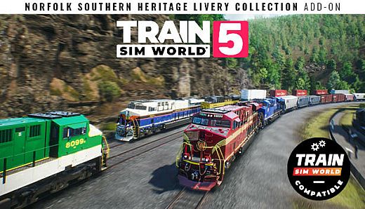 Train Sim World 5: Norfolk Southern Heritage Livery Collection Add-On
