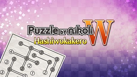 Puzzle by Nikoli W Hashiwokakero Game