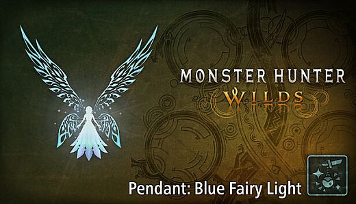 Monster Hunter Wilds - Pendant: Blue Fairy Light