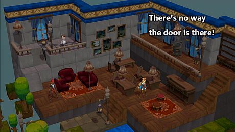 There's no way the door is there! Game