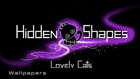 Hidden Shapes Lovely Cats - Wallpapers DLC