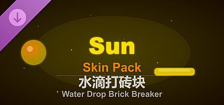 Water Drop Brick Breaker - Sun Skin Pack