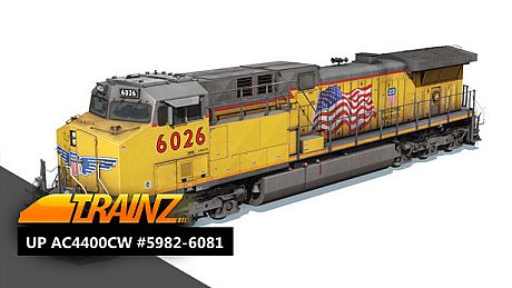 Trainz Plus DLC - UP AC4400CW #5982-6081 DLC