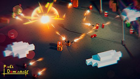 Pixel Dominance Game