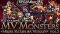 RPG Maker MZ - MV Monsters HIBIKI KATAKURA ver Vol.1