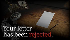 Your letter has been rejected.