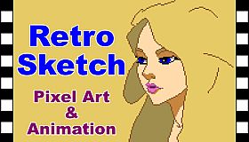 Retro Sketch - Pixel Art & Animation