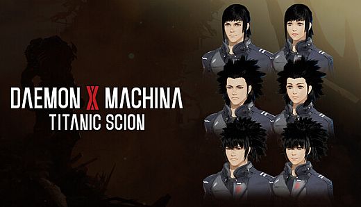 Daemon X Machina: Titanic Scion - Hairstyle Set 4