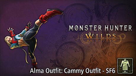 Monster Hunter Wilds - Alma Outfit: Cammy Outfit - SF6 DLC