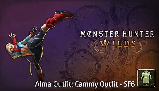 Monster Hunter Wilds - Alma Outfit: Cammy Outfit - SF6