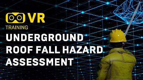 Underground roof fall hazard assessment VR Training Game