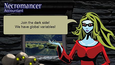 Necromancer Accountant Game
