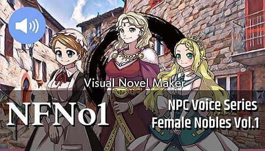 Visual Novel Maker - NPC Female Nobles Vol.1