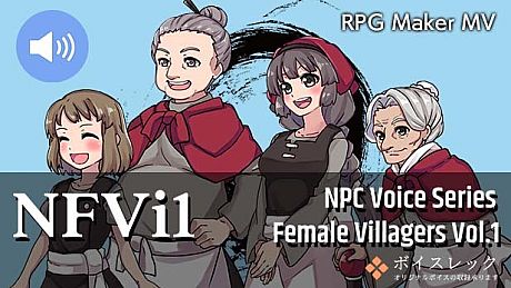 RPG Maker MV - NPC Female Villagers Vol.1 DLC