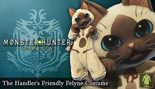 Monster Hunter: World - The Handler's Friendly Felyne Costume