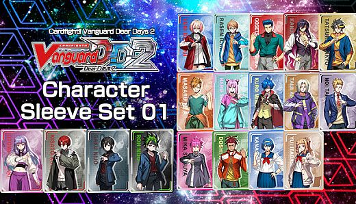 Cardfight!! Vanguard DD 2:Character Sleeve Set 01