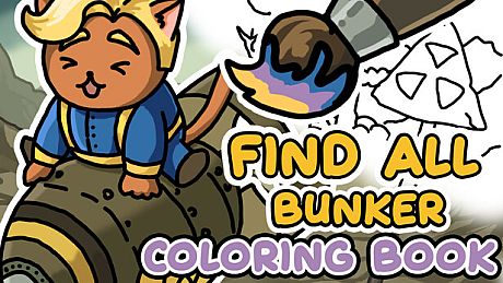 FIND ALL: Bunker - Coloring Book DLC