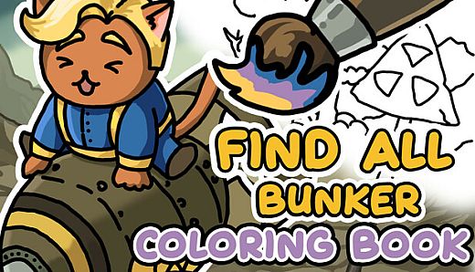 FIND ALL: Bunker - Coloring Book