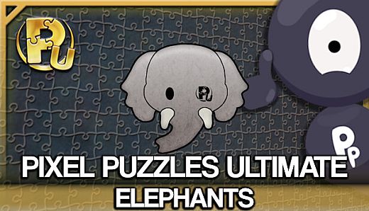 Jigsaw Puzzle Pack - Pixel Puzzles Ultimate: Elephants
