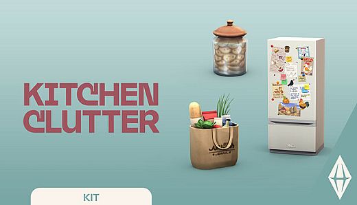 The Sims 4 Kitchen Clutter Kit