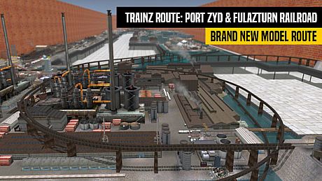 Trainz 2022 DLC - Port Zyd & Fulazturn Railroad DLC