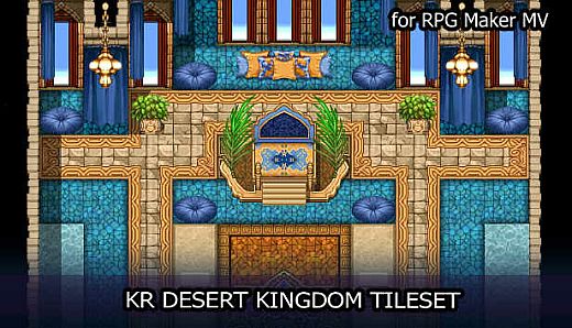 RPG Maker MV - KR Desert Kingdom Tileset
