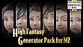 RPG Maker MZ - High Fantasy Generator Pack for MZ