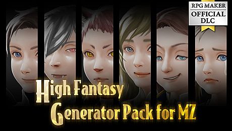 RPG Maker MZ - High Fantasy Generator Pack for MZ DLC