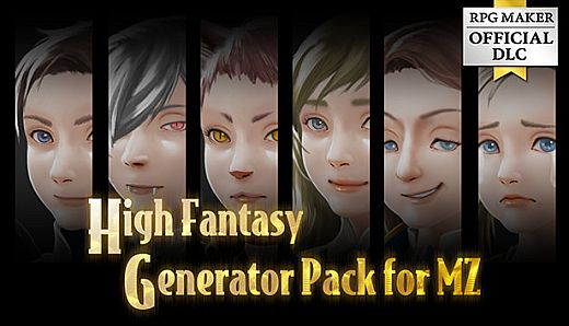RPG Maker MZ - High Fantasy Generator Pack for MZ