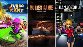 Turbo Dash Kart & Buried Alive & Kanjozoku Game