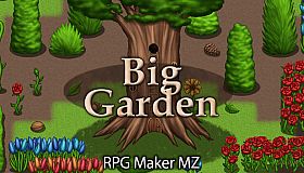RPG Maker MZ - Big Garden Tiles