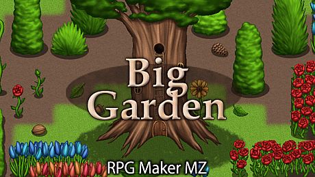 RPG Maker MZ - Big Garden Tiles DLC